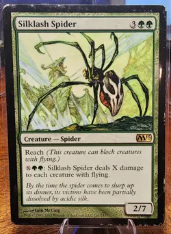 MtG Silklash Spider Core Set 2013 (M13) Regular MP - Image 1