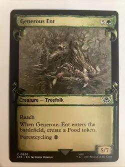 MTG Generous Ent 0620 Showcase Scrolls The Lord of the Rings NM Regular - Image 1