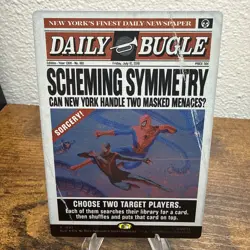 Spider-Man Secret Lair MTG Daily Bugle Foil Scheming Symmetry - Image 1