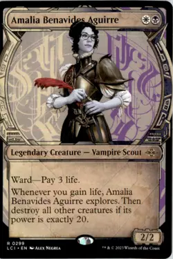 Amalia Benavides Aguirre (Showcase) The Lost Caverns of Ixalan LCI Normal NM - Image 1