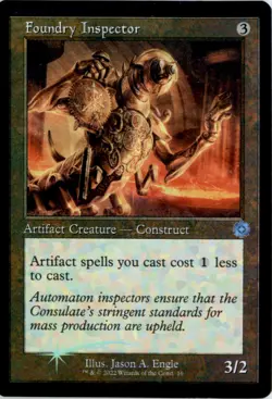 Foundry Inspector The Brothers' War: Retro Frame Artifacts BRR Foil NM - Image 1