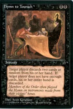 Hymn to Tourach (Kirschner) Fallen Empires FEM Normal NM - Image 1