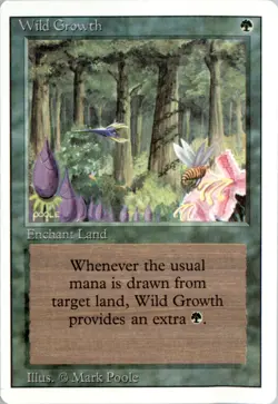 Wild Growth Revised Edition 3ED Normal NM - Image 1