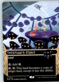 Thespian's Stage (0044) (Borderless) Edge of Eternities: Stellar Sights Regular - Image 1