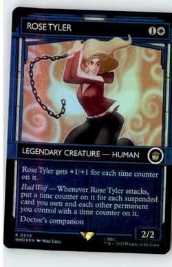 Rose Tyler (Showcase) - Universes Beyond: Doctor Who Foil - Image 1