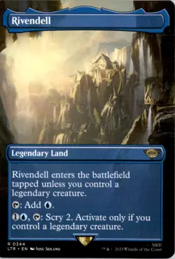 Rivendell (Borderless) Universes Beyond: The Lord of the Rings: Normal NM - Image 1