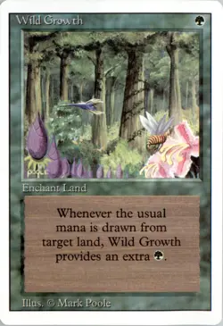 Wild Growth Revised Edition 3ED Normal NM - Image 1