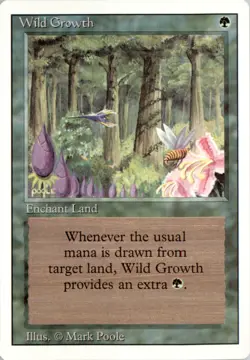 Wild Growth Revised Edition 3ED Normal NM - Image 1