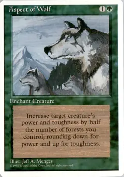 Aspect of Wolf Fourth Edition 4ED Normal NM - Image 1