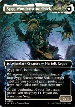 Sygg, Wanderwine Wisdom (Borderless) Lorwyn Eclipsed ECL Normal NM - Image 2