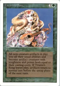 Titania's Song Revised Edition 3ED Normal NM - Image 1