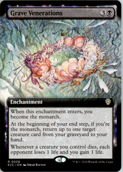 Grave Venerations (Extended Art) - Commander: Lorwyn Eclipsed (ECC) normal - Image 1