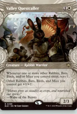 Valley Questcaller (Showcase) Bloomburrow BLB Normal NM - Image 1
