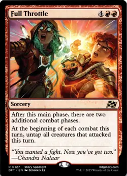 MTG Full Throttle | NM | Aetherdrift {DFT} - Image 1