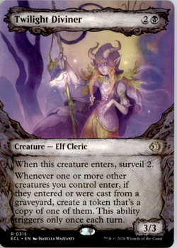 Twilight Diviner (Showcase) - Lorwyn Eclipsed (ECL) normal - Image 1