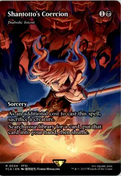 Shantotto's Coercion - Diabolic Intent (Showcase) FINAL FANTASY: FCA Normal NM - Image 1
