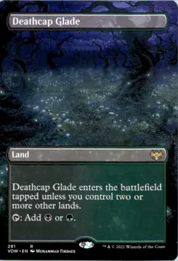 Deathcap Glade (Borderless) Innistrad: Crimson Vow VOW Normal NM - Image 1