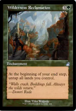 Wilderness Reclamation (Retro Frame) Ravnica Remastered RVR Normal NM - Image 1