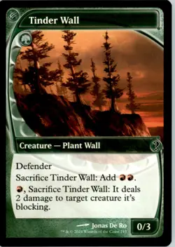 Tinder Wall (Future Sight) Mystery Booster 2 MB2 Normal NM - Image 1