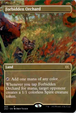 Forbidden Orchard (Borderless) Double Masters 2022 2X2 Normal NM - Image 1