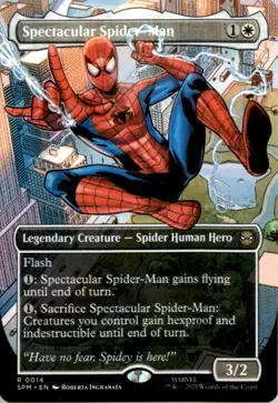 Spectacular Spider-Man (Borderless) Marvel's Spider-Man SPM Normal NM - Image 1