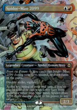 Spider-Man 2099 (0205) (Borderless) Marvel's Spider-Man SPM Foil NM - Image 1