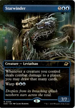 Starwinder (0306) (Borderless) Edge of Eternities EOE Normal NM - Image 1