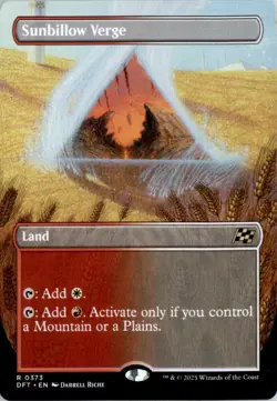 Sunbillow Verge (Borderless) Aetherdrift DFT Normal NM - Image 1