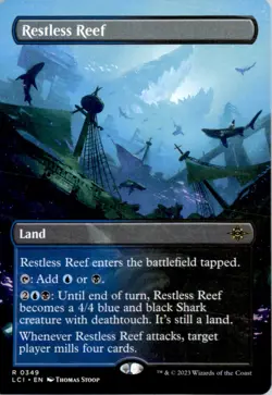 Restless Reef (Borderless) The Lost Caverns of Ixalan LCI NM - Image 1