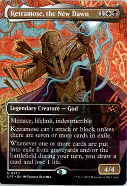 Ketramose, the New Dawn (Borderless) Aetherdrift DFT Normal NM - Image 1