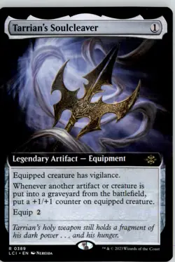 Tarrian's Soulcleaver (Extended Art) The Lost Caverns of Ixalan LCI Normal NM - Image 1