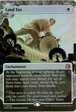 Land Tax Wilds of Eldraine: Enchanting Tales WOT Foil NM - Image 1