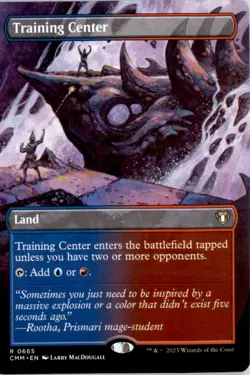 Training Center (Borderless) Commander Masters CMM Normal NM - Image 1