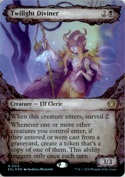 Twilight Diviner (Showcase) - Lorwyn Eclipsed (ECL) - Image 1