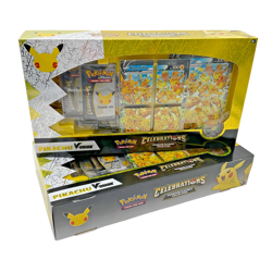 Lot (2) Pokemon Celebrations Premium Playmat Collection Pikachu V-UNION Sealed - Image 1