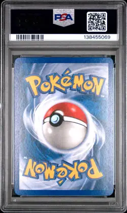 PSA 9 Mint 2005 Pokemon EX Delta Species #73 LARVITAR Reverse Stamp Holo Foil - Image 2