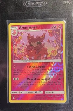 Aromatisse Reverse Holo Rare 142/214 Pokemon TCG Sun & Moon Unbroken Bonds NM - Image 4