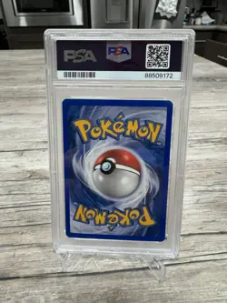 2005 Pokemon EX Emerald Rhyhorn Reverse Foil 62/106 PSA 9 Mint - Image 3