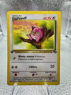 Jigglypuff Jungle #54/64 Italian Pokemon 1st Edition - Image 1