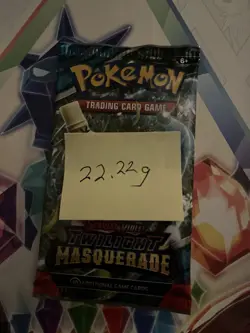 (VERY HEAVY) 22.22g Pokemon TCG Twilight Masquerade Booster Pack (SEALED)✅ - Image 2