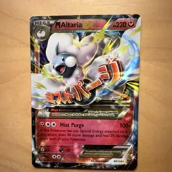 Pokemon M Altaria EX 69/124 Ultra Rare Full Art Mega Holo XY Dragon - Image 1