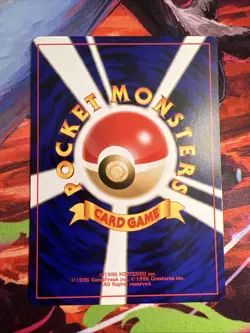 Light Venomoth 049 Neo Destiny Japanese Old Back Vintage TCG Pokemon Pocket Mon - Image 3