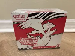 Pokemon TCG White Flare ETB Elite Trainer Box New Sealed - Image 1