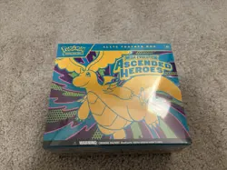 Pokemon Elite Trainer Box Mega Evolution Ascended Heroes Dragonite ETB - Image 1
