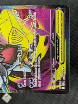 Mega Sharpedo ex 113/094 - Phantasmal Flames Ultra Rare Pokemon TCG NM - Image 5