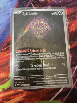 Spiritomb 148/132 Illustration Rare Pokemon TCG Mega Evolution Near Mint SKU:805 - Image 2