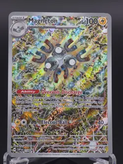 Pokemon Magneton 159 Scarlet & Violet Promo EN Holo Full Art - Image 1