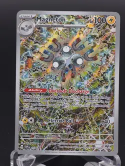 Pokemon Magneton 159 Scarlet & Violet Promo EN Holo Full Art - Image 2