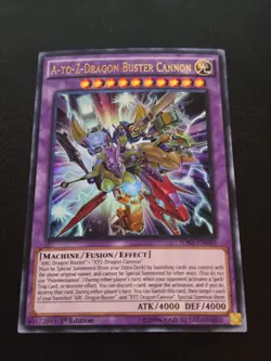 A-To-Z-Dragon Buster Cannon SDKS-EN040 Ultra Rare 1st Edition NM Yugioh - Image 1