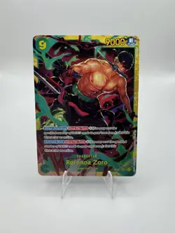 Roronoa Zoro OP06-118 Secret Rare (Learn Together) - Image 1